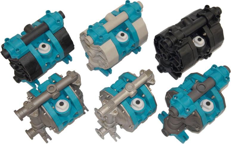 AIR OPERATED DOUBLE DIAPHRAGM PUMP DDA DDA The air operated double diaphragm pumps of series DDA are used for pumping a variety of different liquids (mainly chemicals), without abrasive, coarse or