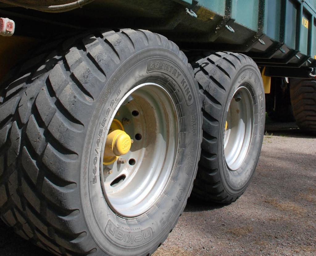 Nokian Heavy Tyres Technical manual / Agricultural tyres / Flotation radial 4.2.0 Flotation radial Flotation radial means efficiency with respect for the environment.