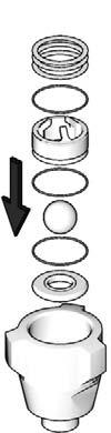 Shortest Ball Travel Longest Ball Travel Shims (three maximum) can be assembled either for short ball travel or long ball travel. See FIG. 4 for an example of each. TI8745a TI8746a 0.