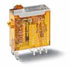 46 Series - Miniature industrial relays 8-16 A Features 46.52 46.61 1 & 2 Pole relay range 46.52-2 Pole 8 A 46.