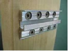 0-8125Statik und Holzverbindung TWINLOC TWINLOC Connectors for vertical curtain walls GUTMANN TWINLOC connects mullion and transom wood structures with a