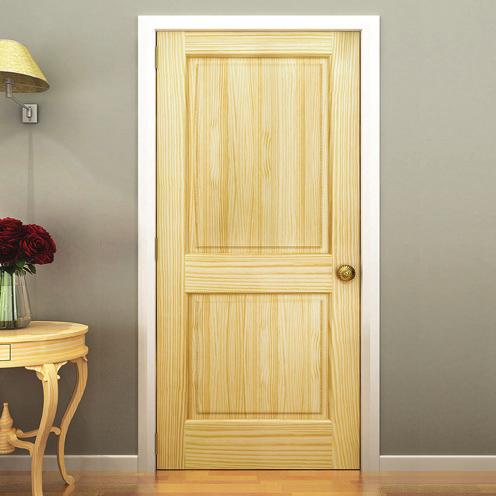 Interior Colonial Doors 2-Panel Door, Solid Pine, Kimberly Bay Interior Slab Colonial Arch Top and V-Groove 2-Panel Door, Solid Pine, Kimberly Bay Interior Slab Colonial DPC2PAVC1880 DPC2PAVC2480