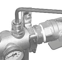 Manifolds series 73A and 77A - Valves adjustment By-pass valve adjustment 1.