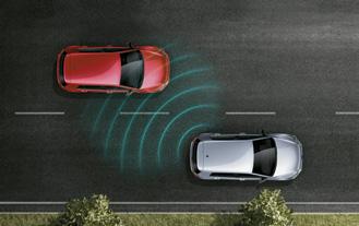 Within the limits of the system, Lane Assist can help steer to help keep you in the current lane.