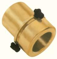 Bushings Inch Wring Fit Style D4.187.75 L4.188 SOLID BRONZE SELF-LUBRICATING *See page 3 for details. See pages 16 & 17 for toe clamp installation instructions.