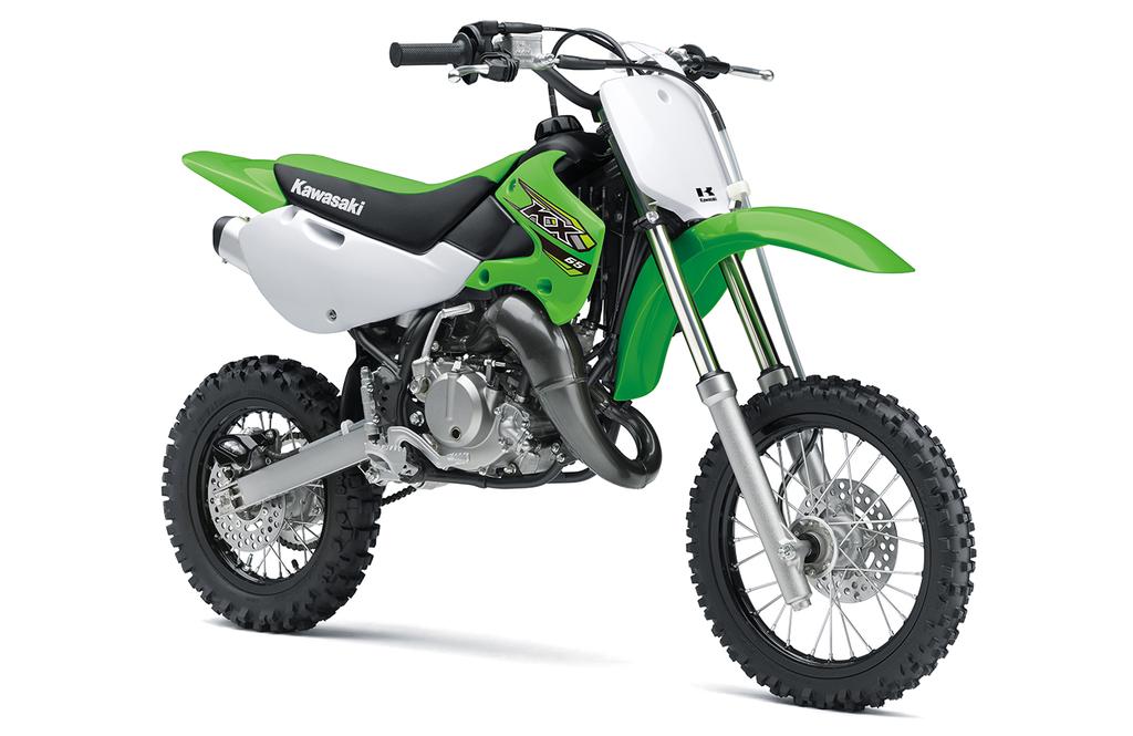 2018 KX65 KX - THE BIKE THAT BUILDS CHAMPIONS For more than 30 years, Kawasaki s smallest KX motocross bike has played a key role in the sport of