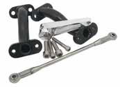 Softail Extension Kit for Foot Clutch Required when mounting kickstand on hydraulic clutch forward controls with Pre-2000 Softails.