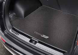 All weather mats Set of 4 individual floor mats, tailor-made to fit the car s footwells.
