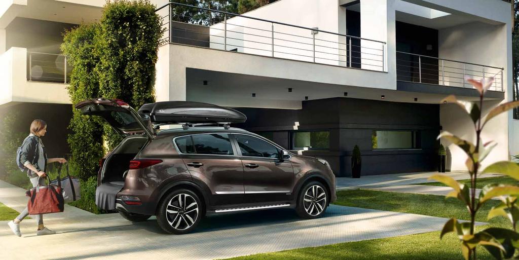 Genuine Accessories Only the best is good enough Complement the quality and durability of your Sportage with Kia Genuine Accessories. Developed with precision to fit your car perfectly.