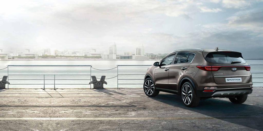 STYLING Make a great impression Even the striking design of the Kia Sportage can be subtly personalized