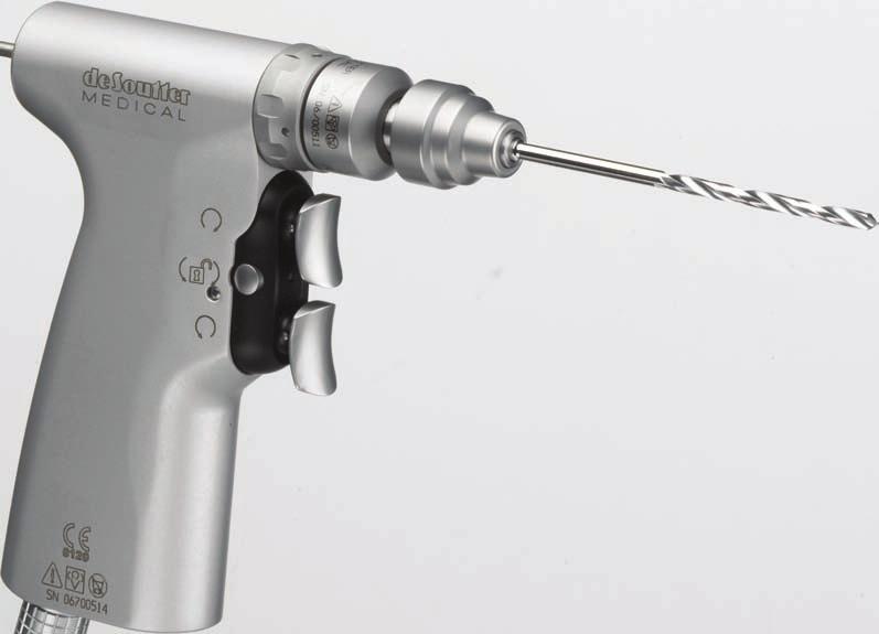 MCZMultiDriveTM Modular corded electric pistol grip MCZ4 Handpiece fitted with quick