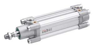 The broad range of cylinders allows the cylinders to be specifically chosen, not only the basis of function and quality, but also under strict cost considerations.