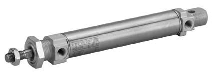 Mini cylinders Cylinders 7 Mini cylinders from Rexroth a wide variety of talents The cylinder series cover the entire spectrum of applications With a minimum piston rod diameter of 2.