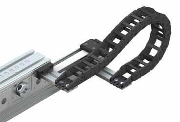 R310EN 2407 (2011-09)N Omega Modules OBB Bosch Rexroth AG 47 Cable drag chains Special mounting elements are available for mounting cable drag chains to Omega Modules.