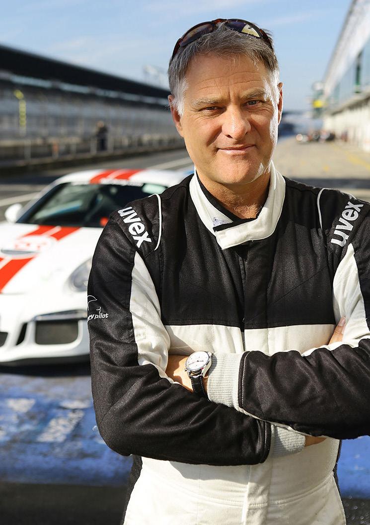 56 THERAPY SESSION Ron Simon, founder of track day supremos RSR, could be considered the Godfather of Spa.