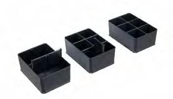 5x4 H95 6000011741 The inset boxes with a height of 63 mm fit in all cases and BOXXes and