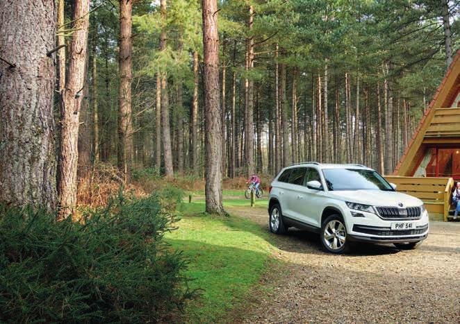 KODIAQ The ŠKODA Kodiaq is designed with your free time in mind, so you can reconnect with the things that are important: family, nature and yourself.