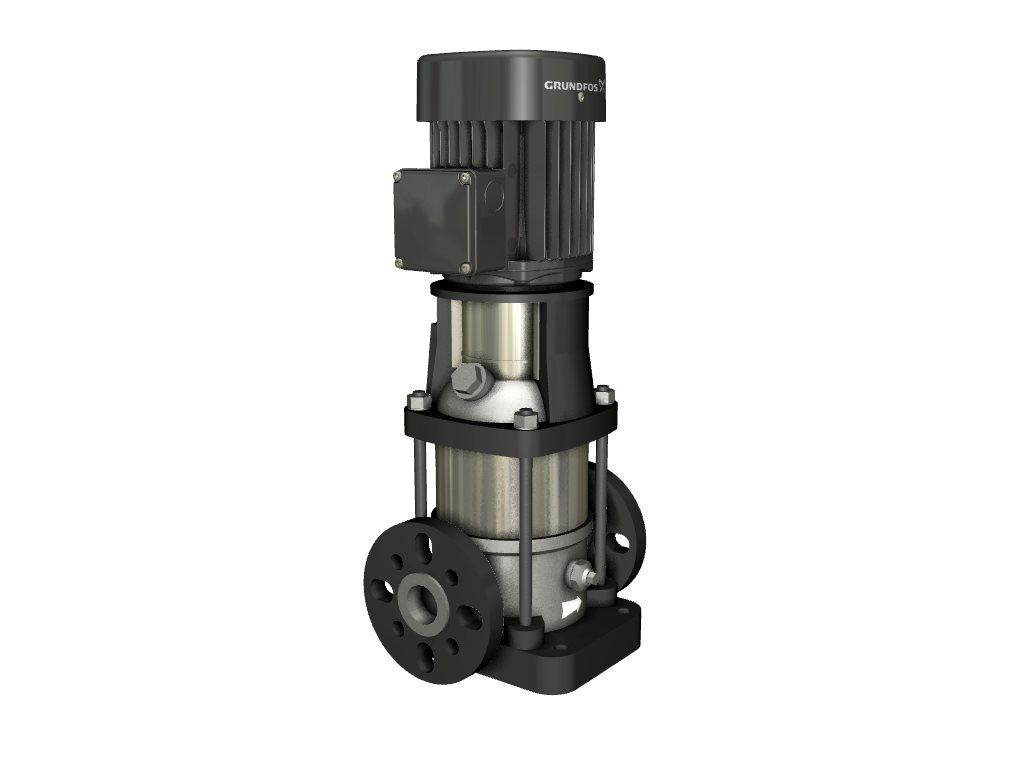Position Qty. Description 1 CRI 5-4 A-FGJ-A-E-HQQE Product No.: On request Vertical, multistage centrifugal pump with inlet and outlet ports on same the level (inline).