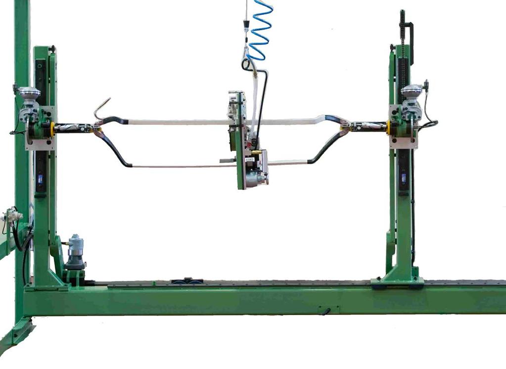 Designed as a workstation to weightlessly suspend BCT taping machines The gantry range accomodates the CTU coil handling systems Ridgway have designed a range of gantry sizes to suit a given maximum