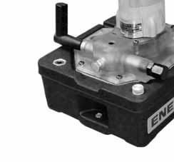Control Valve Lever Figure 1, Pump Features and Components 5.0 PUMP SET-UP 5.1 Hydraulic Connections The pump is intended for use with single-acting hydraulic cylinders and devices only.
