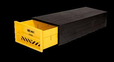45Kg Load Capacity: 300Kg Slim Slider: Fits: 6 power tools stacked in 1 layer External Size: 184 x 1000 x 1200mm (H x L x D) Internal Size: 135 x 950 x 1115mm (H x L x D) Weight: 60Kg Load Capacity: