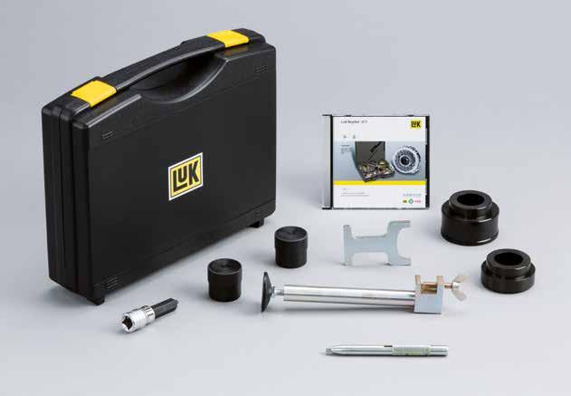1 Description and contents of the LuK special tools 1.6 Supplementary tool kit The previous LuK double clutch special tool (part no.