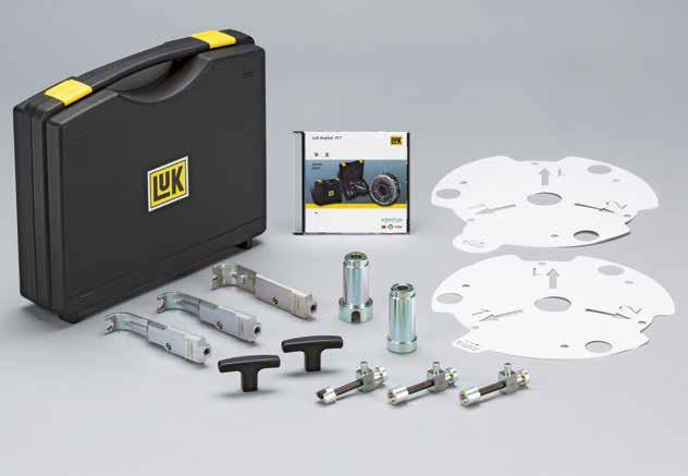 1 Description and contents of the LuK special tools 1. Ford tool kit This tool kit (part no.