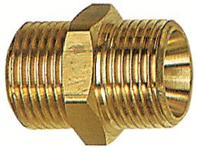 Standard screw fittings 252.05 L3 Double nipple, parallel male thread 1 Thread 2 290.955 108015 M14x1.5 M14x1.5 23.0 9.0 9.0 17 290.956 108016 M16x1.5 M16x1.5 23.0 9.0 9.0 19 290.957 108017 M24x1.