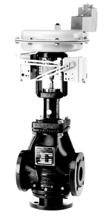 Maintenance instructions 3-way control valve Series 1d This equipment may only be dismounted and disassembled by skilled staff, who are familiar with the assembly, start-up, and operation of this