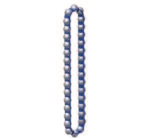 The chain in profile rail guides with ball chain has the function of a cage.
