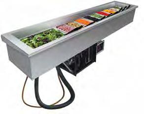 January 1, 2019 Export Price List Wells Refrigerated Slim Drop-In Wells Hatco's Refrigerated Slim Drop-In Well is a full-size unit that blankets your pre-chilled food product to retain optimum
