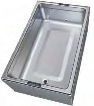 wear and tear of the foodservice industry Insulated Well Construction Full-size models are available with insulation for energy savings HWBI-FULD with accessory food pan Insulated well cavities