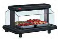 Available with Designer color insets with the choice of an entire unit in color as well Thermostatically-controlled heated base of 27-93 C extends holding times of most foods Pre-focused infrared top