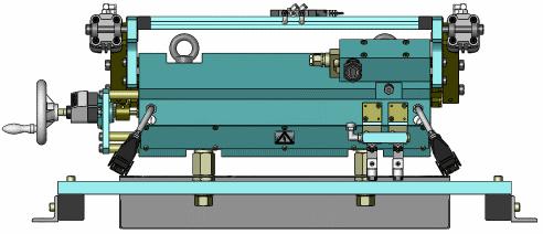 Applicators TC FS with Handwheel 9 Definition of Operator Side The operator side, meaning the side where the handwheel(s) is/are, refers to the view in the direction in which the board runs through