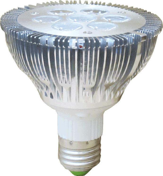 PAR30 Fully compatible with halogen E27 Long lifetime up to 25,000 hours