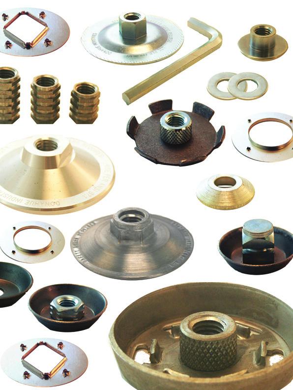 CELEBRATING 5 YEARS GRINDING WHEEL COMPONENTS PRODUCT GUIDE DONAHUE INDUSTRIES A full service international metal
