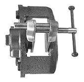 See KL-0111-2 KL-0111-2 Caliper Pressing Tool with wide jaws As KL-0111-1 but for fully floating caliper with two pistons or for fixed caliper with four pistons.