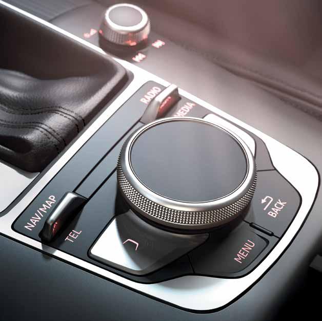 Classic mode offers the traditional look of a speedometer and tachometer, whereas Infotainment mode minimizes these gauges while providing space for a larger panoramic navigation or infotainment