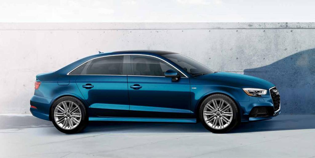 An interp retation that matches its intent. The artistic statement behind the redesigned exterior of the 2017 Audi A3 is clear from first glance.
