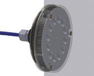 S.S. 316 Cover Plate for A6 and A12 Ø194 mm LED for concrete pool 71677 S.S. 316 Cover Plate for A6 and A12 LED for liner pool Ø174 mm Code Description 71681 S.
