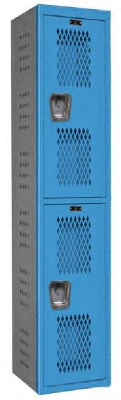 All production KD lockers are supplied without legs unless otherwise specified WARRANTY: 2 years SIZES: See locker charts on page for sizes