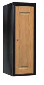 sides, 18 gauge solid back DOORS: gauge diamond perforated doors are standard.