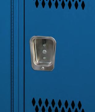 MULTITUDE OF CONFIGURATIONS AND 3 LATCHING OPTIONS, OUR ANGLE-FRAME LOCKER