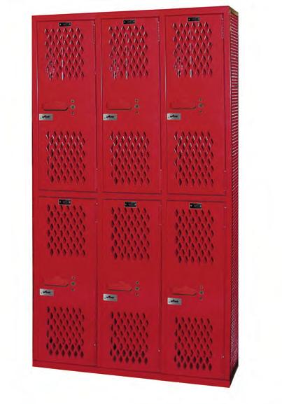 SIZES: See page for standard wardrobe & box locker sizes WARDROBE DOOR