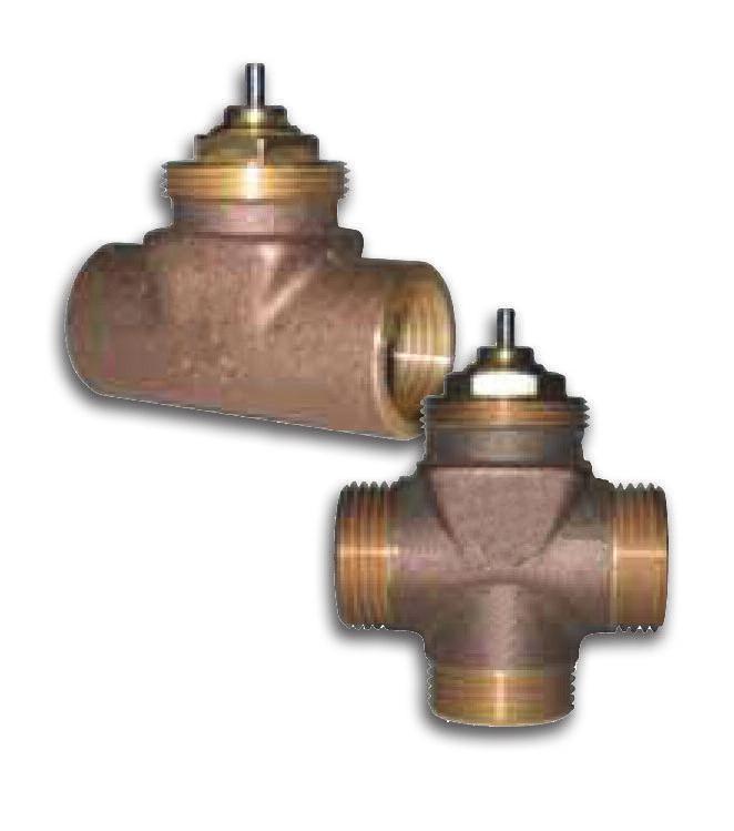 Terminal Unit Zone Valves (NPT) T Series (NPT) 2-Way and 3-Way Terminal Unit Zone Valves 1/2 3/4" 1 Neptronic 2-way and 3-way terminal unit zone valves are offered in a wide range of styles and