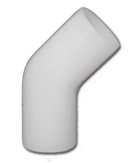(ECTFE) - Butt EXTENDED LEG 90 DEGREE ELBOW mm inch z r L3 Part Number 20 1/2 2.01 0.79 1.30 5503005 25 3/4 2.20 0.99 1.30 5503007 32 1 2.48 1.