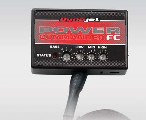 SELECTING THE MAP POSITION The Dynojet Power Commander Fuel Controller (PCFC) comes loaded with up to ten maps.