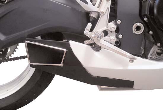 13) NOTE: The gusset on the muffler strap should be away from the motor when the muffler strap is installed.