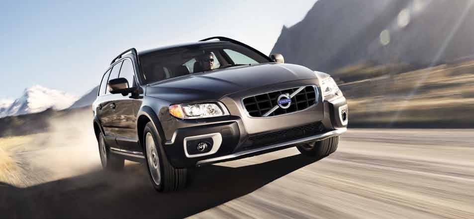 XC70 Ready To Go Where Your Life Takes You Gracefully tough and elegant, think triathlete at a black tie affair.
