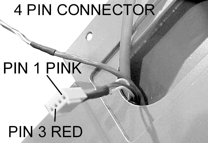 ELECTRONIC TROUBLESHOOTING (continued) 5. PROBLEM: No contact heart rate reading. The bike must be pedaled at greater than 50 RPM while Disconnect the four-pin connector from the back of the computer.